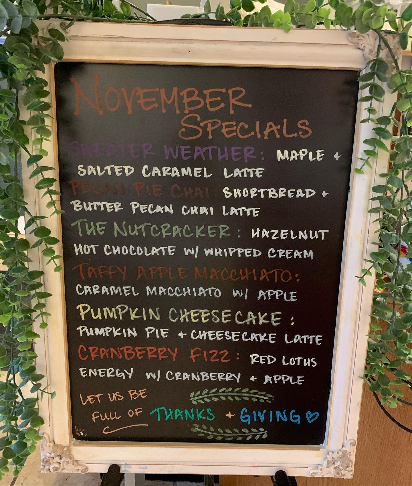 November 2023 Specials