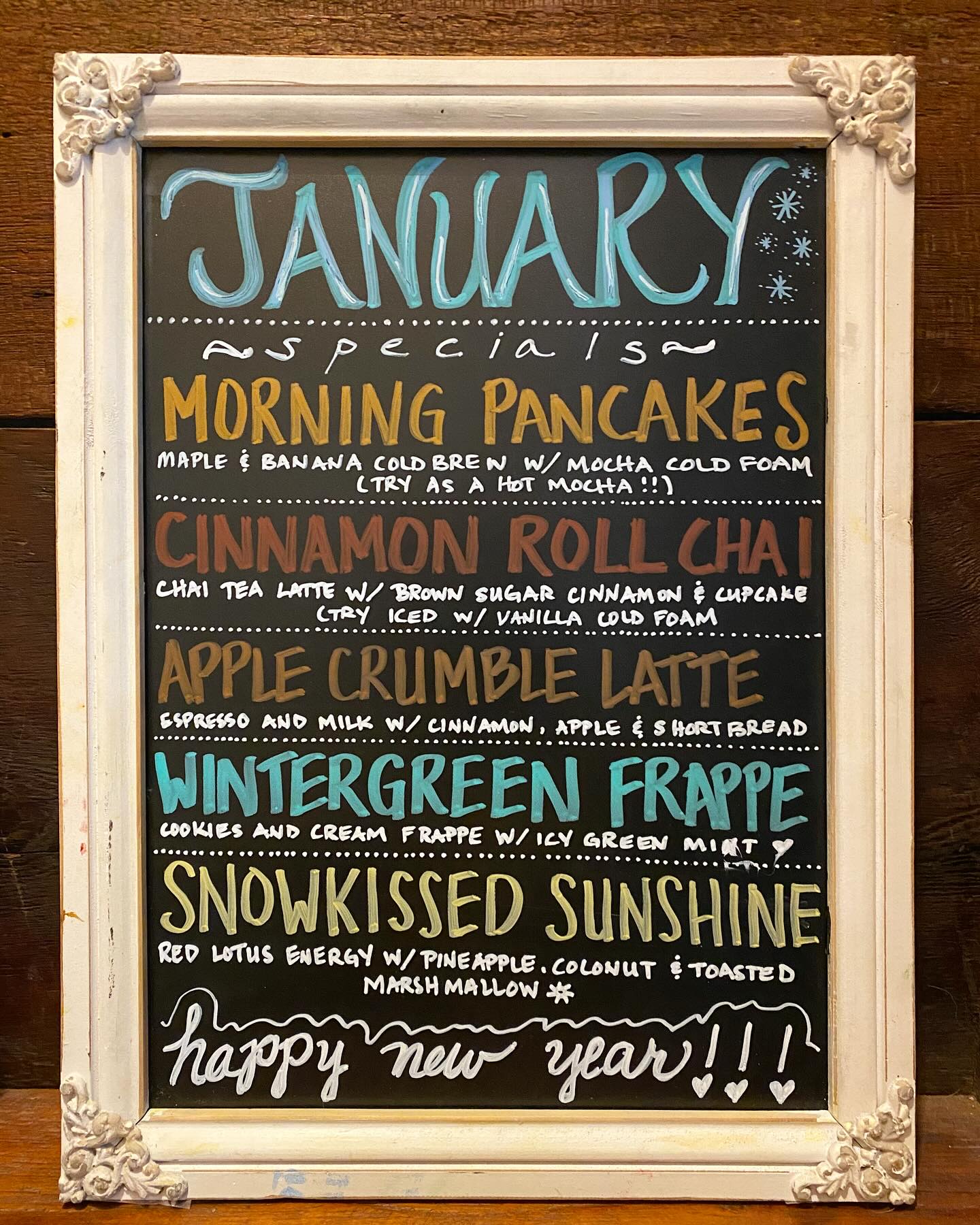 January 2025 Specials