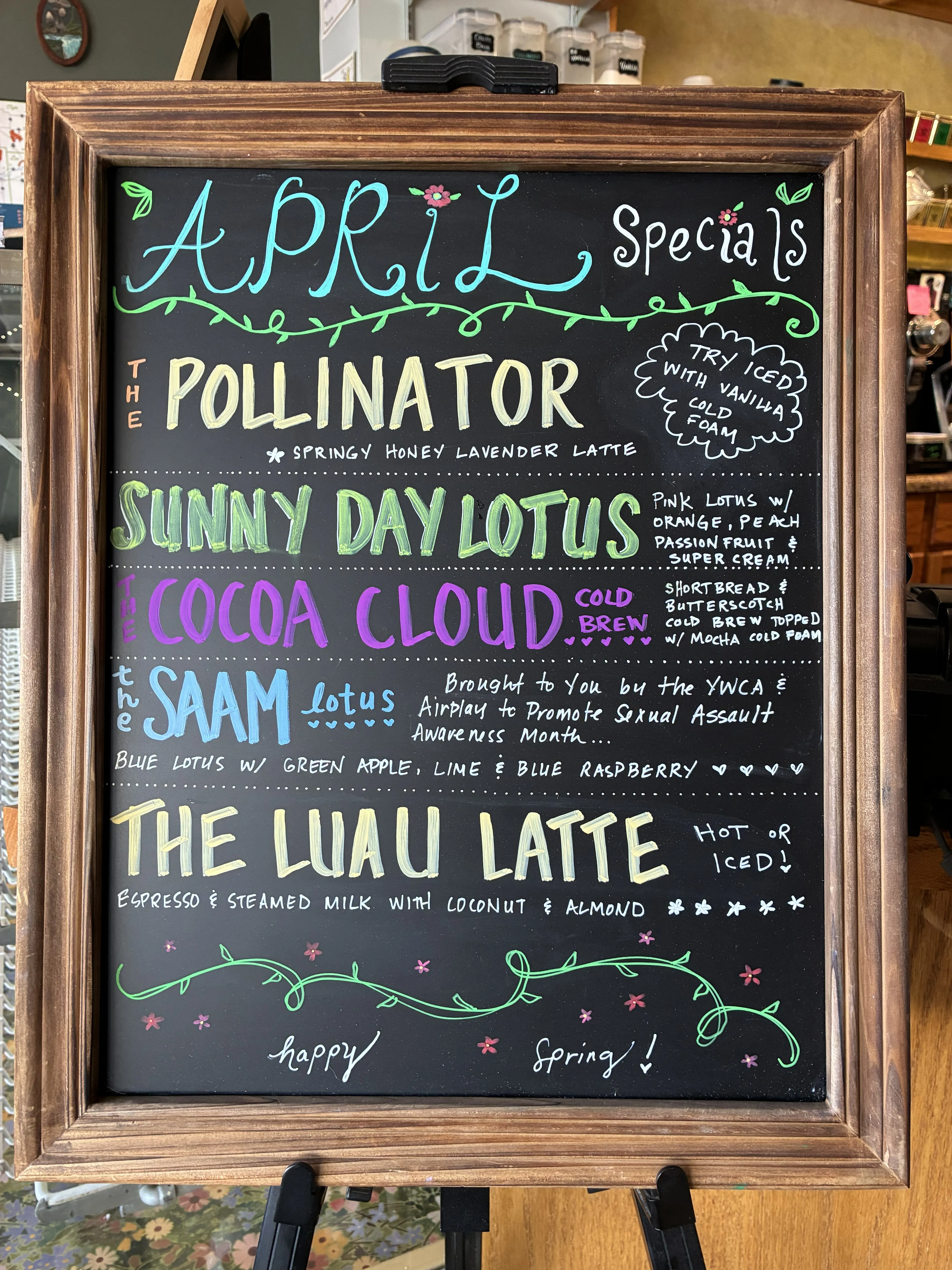 April 2026 Specials